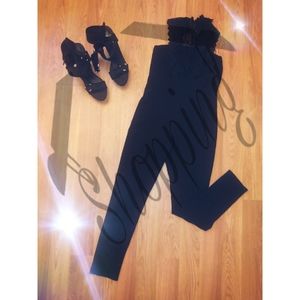 Sexy black jumpsuit